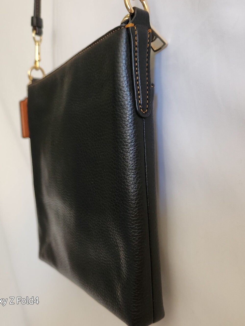 Coach Black Leather Crossbody with Minnie Mouse Detail - Picture 3 of 9